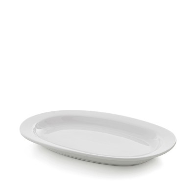 Πιατέλα Οβάλ Πορσελάνινη Μ28xΠ19cm Λευκή Κουπ GTSA Πιατέλα Οβάλ Πορσελάνινη Μ28xΠ19cm Λευκή Κουπ GTSA