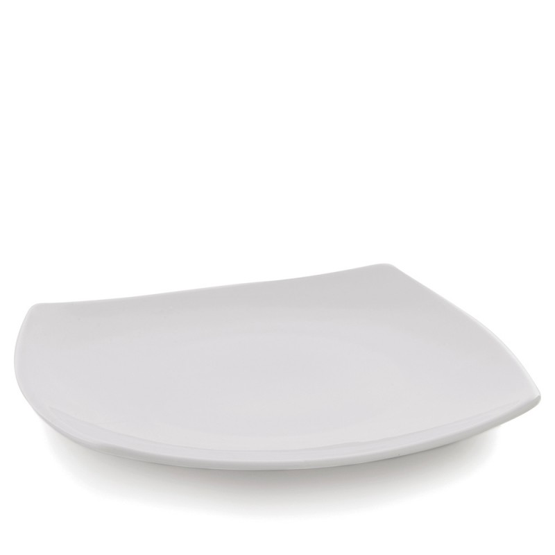 Πιάτο Ρηχό Τετράγωνο Πορσελάνινο Μ30.5xΠ30.5cm (Δ37.5) Λευκό Japan GTSA Πιάτο Ρηχό Τετράγωνο Πορσελάνινο Μ30.5xΠ30.5cm (Δ37.5) Λευκό Japan GTSA
