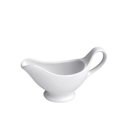 Σαλτσιέρα Πορσελάνινη Μ17.5xΠ5.5xΥ10cm 150ml Λευκή GTSA Σαλτσιέρα Πορσελάνινη Μ17.5xΠ5.5xΥ10cm 150ml Λευκή GTSA