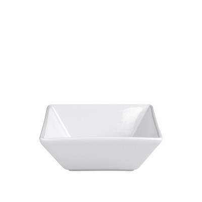 Μπωλ Τετράγωνο Πορσελάνινο Μ9.3xΠ9.3xΥ5cm Λευκό GTSA Μπωλ Τετράγωνο Πορσελάνινο Μ9.3xΠ9.3xΥ5cm Λευκό GTSA