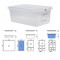 Δοχείο Τροφίμων GN 1/1 Αεροστεγές PP 28lt Μ53xΠ32.5xΒ20cm Trilla Denox