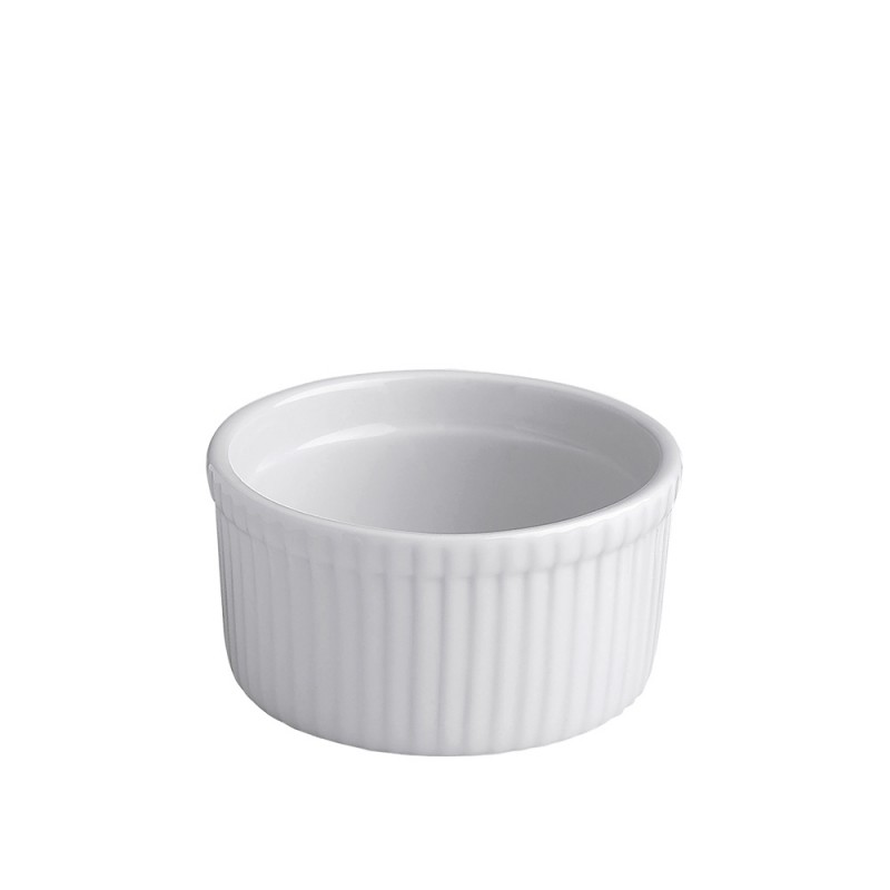 Μπωλ Σουφλέ Ramekin Στρογγυλό Πορσελάνινο Φ7xΥ4cm Λευκό GTSA Μπωλ Σουφλέ Ramekin Στρογγυλό Πορσελάνινο Φ7xΥ4cm Λευκό GTSA