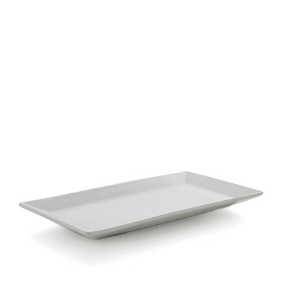 Πιατέλα Ορθογώνια Πορσελάνινη Μ32.5xΠ17cm Λευκή Δωρική GTSA Πιατέλα Ορθογώνια Πορσελάνινη Μ32.5xΠ17cm Λευκή Δωρική GTSA