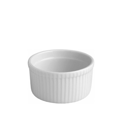 Μπωλ Σουφλέ Ramekin Στρογγυλό Πορσελάνινο Φ10xΥ5.5cm Λευκό GTSA Μπωλ Σουφλέ Ramekin Στρογγυλό Πορσελάνινο Φ10xΥ5.5cm Λευκό GTSA