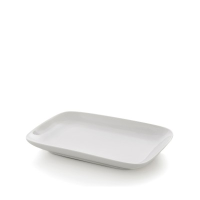 Πιατέλα Ορθογώνια Πορσελάνινη Μ25.5xΠ18cm Λευκή GTSA Πιατέλα Ορθογώνια Πορσελάνινη Μ25.5xΠ18cm Λευκή GTSA