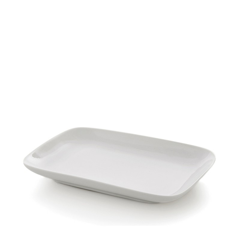 Πιατέλα Ορθογώνια Πορσελάνινη Μ28.5xΠ20.7cm Λευκή GTSA Πιατέλα Ορθογώνια Πορσελάνινη Μ28.5xΠ20.7cm Λευκή GTSA
