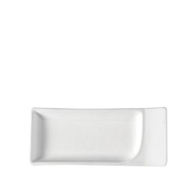 Πιατέλα Ορθογώνια Πορσελάνινη Μ23.5xΠ9xΥ2cm Με Πιάσιμο Λευκή GTSA Πιατέλα Ορθογώνια Πορσελάνινη Μ23.5xΠ9xΥ2cm Με Πιάσιμο Λευκή GTSA