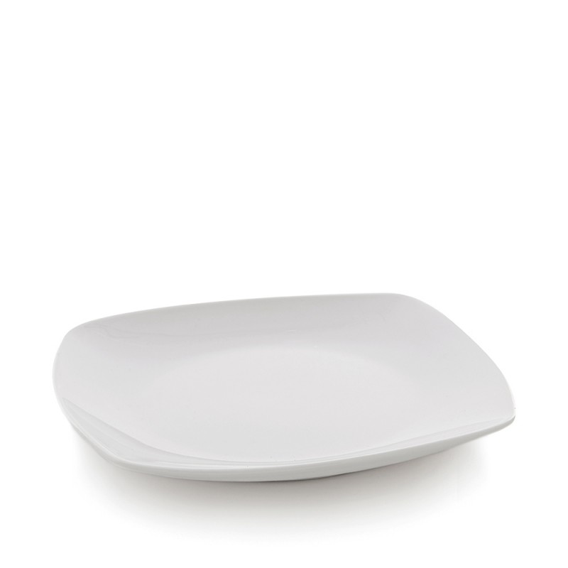 Πιάτο Ρηχό Τετράγωνο Πορσελάνινο Μ23.5xΠ23.5cm (Δ28) Λευκό Quatro GTSA Πιάτο Ρηχό Τετράγωνο Πορσελάνινο Μ23.5xΠ23.5cm (Δ28) Λευκό Quatro GTSA