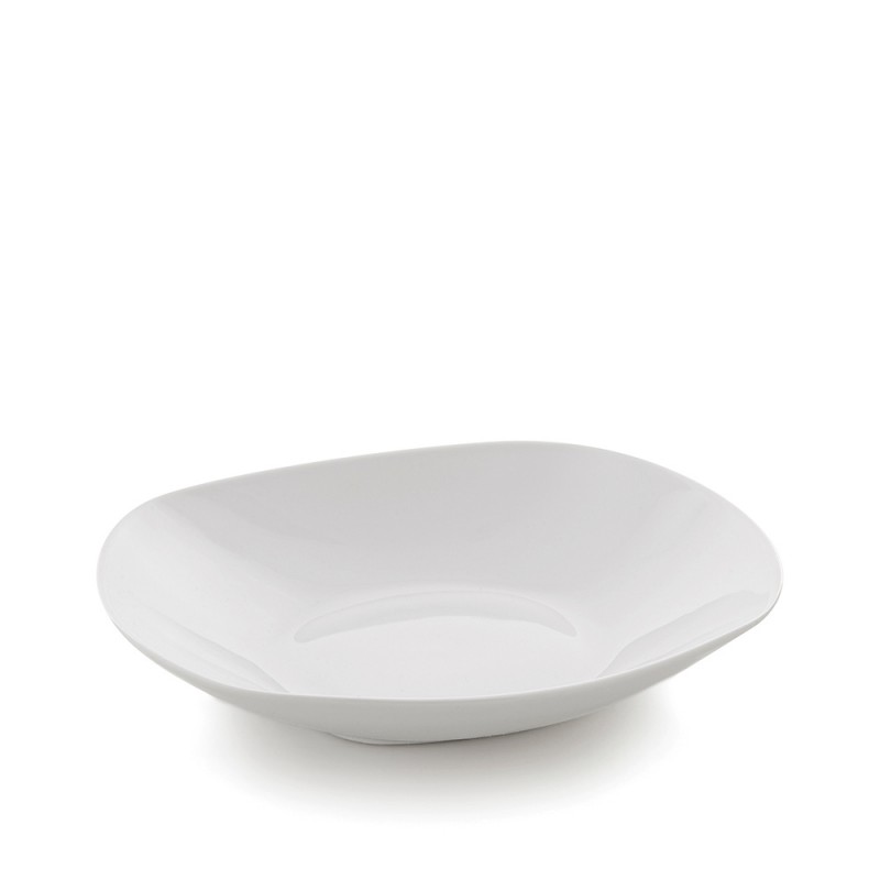 Πιάτο Βαθύ Τετράγωνο Πορσελάνινο Μ22xΠ22cm (Δ23.5) Λευκό Quatro GTSA Πιάτο Βαθύ Τετράγωνο Πορσελάνινο Μ22xΠ22cm (Δ23.5) Λευκό Quatro GTSA