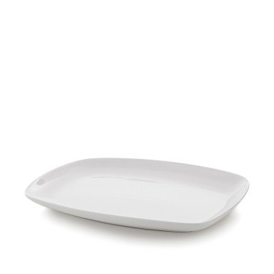 Πιατέλα Ορθογώνια Πορσελάνινη Μ30xΠ20cm Λευκή Quatro GTSA Πιατέλα Ορθογώνια Πορσελάνινη Μ30xΠ20cm Λευκή Quatro GTSA