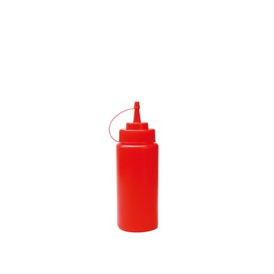 Μπιμπερό Κουζίνας Πλαστικό 360ml 12oz Κόκκινο