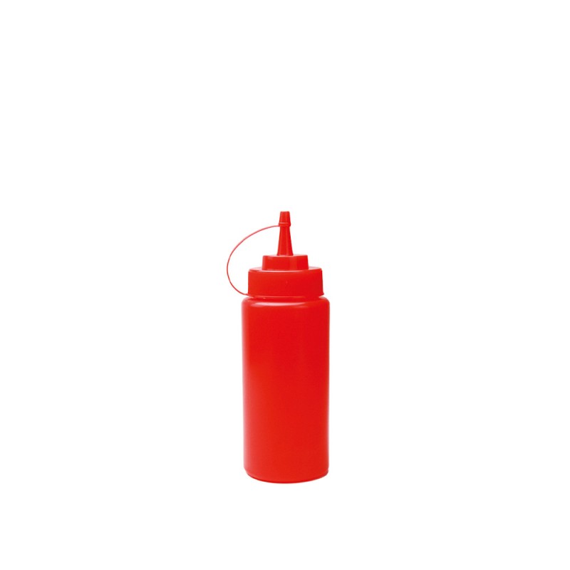 Μπιμπερό Κουζίνας Πλαστικό 360ml 12oz Κόκκινο