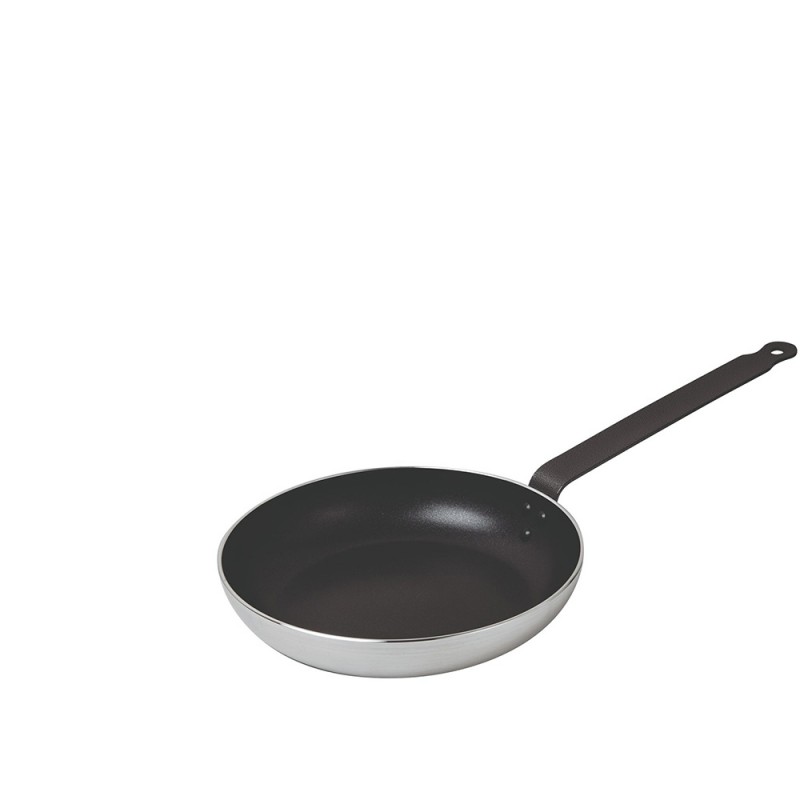 Τηγάνι Αντικολλητικό Αλουμινίου Φ26xΥ5.5cm Με Σιδερένιο Χέρι SGS