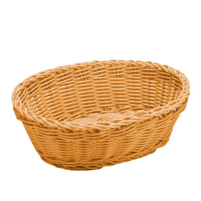 Καλάθι Ψωμιού Οβάλ Polyrattan Μ27xΠ20xΥ8cm Μπεζ Καλάθι Ψωμιού Οβάλ Polyrattan Μ27xΠ20xΥ8cm Μπεζ