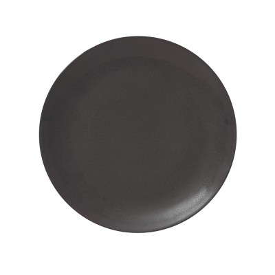 Πιάτο Ρηχό Πορσελάνινο Φ27.5cm Μαύρο Ματ Midnight GTSA