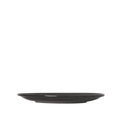 Πιάτο Ρηχό Πορσελάνινο Φ27.5cm Μαύρο Ματ Midnight GTSA