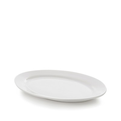 Πιατέλα Οβάλ Πορσελάνινη Μ26xΠ16.5cm Λευκή Trattoria GTSA Πιατέλα Οβάλ Πορσελάνινη Μ26xΠ16.5cm Λευκή Trattoria GTSA