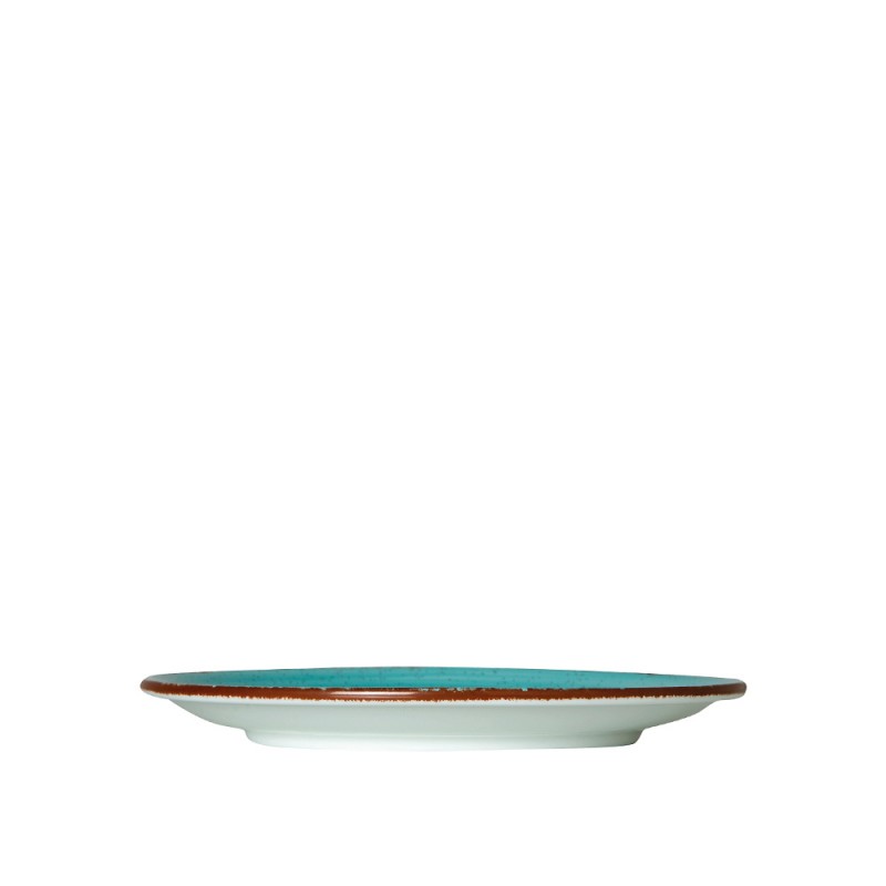 Πιάτο Ρηχό Πορσελάνινο Φ25cm Τιρκουάζ Tiffany GTSA Πιάτο Ρηχό Πορσελάνινο Φ25cm Τιρκουάζ Tiffany GTSA