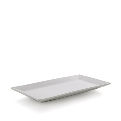 Πιατέλα Ορθογώνια Πορσελάνινη Μ30.5xΠ15cm Λευκή Δωρική GTSA Πιατέλα Ορθογώνια Πορσελάνινη Μ30.5xΠ15cm Λευκή Δωρική GTSA