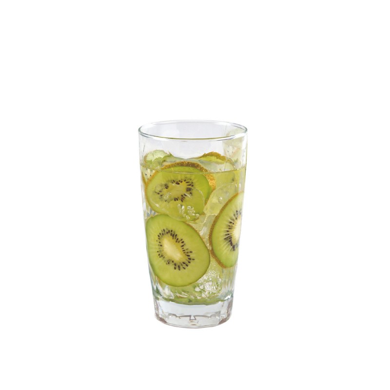 Ποτήρι Νερού-Αναψυκτικού 435ml Φ7.7xΥ14.5cm Da Vinci Cristar