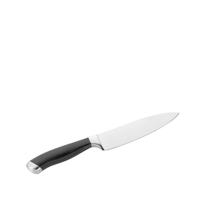 Μαχαίρι Chef Ίσιο Ανοξείδωτη Λάμα Μ25cm Με Μαύρη Λαβή Professional Pintinox