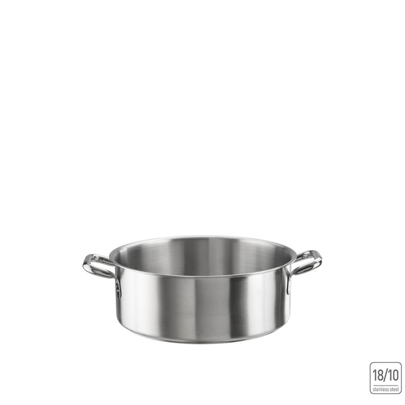 Ημίχυτρα Ανοξείδωτη 18/10 5.75lt Φ28xΥ9.5cm Επαγωγική Tender Pintinox