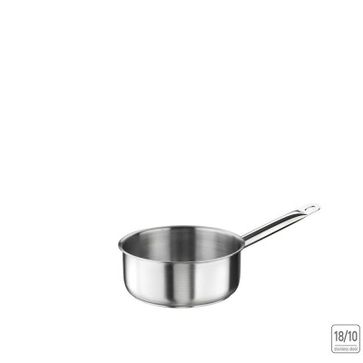 Κατσαρολάκι Ρηχό Ανοξείδωτο 18/10 1.25lt Φ16xΥ6.5cm Επαγωγικό Tender Pintinox