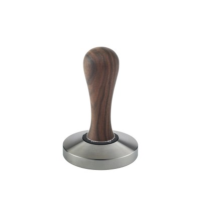 Πατητήρι Καφέ-Tamper Ανοξείδωτο Φ5.5cm Με Ξύλινη Λαβή Concept Art Belogia TBF