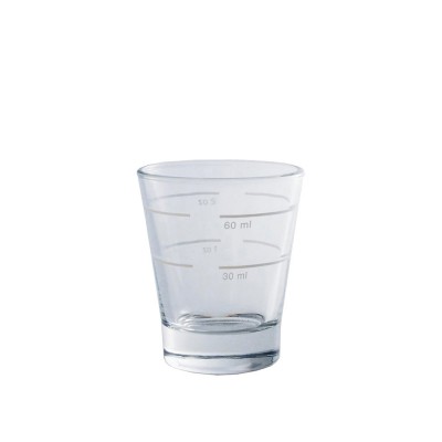 Δοσομετρικό Ποτηράκι Espresso Με Διαβαθμίσεις 30-60ml Γυάλινο Δοσομετρικό Ποτηράκι Espresso Με Διαβαθμίσεις 30-60ml Γυάλινο