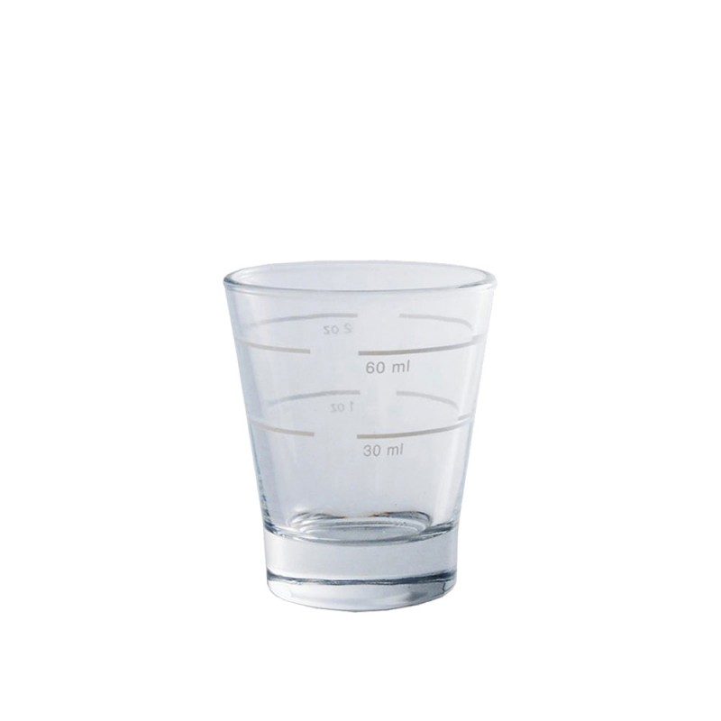 Δοσομετρικό Ποτηράκι Espresso Με Διαβαθμίσεις 30-60ml Γυάλινο Δοσομετρικό Ποτηράκι Espresso Με Διαβαθμίσεις 30-60ml Γυάλινο