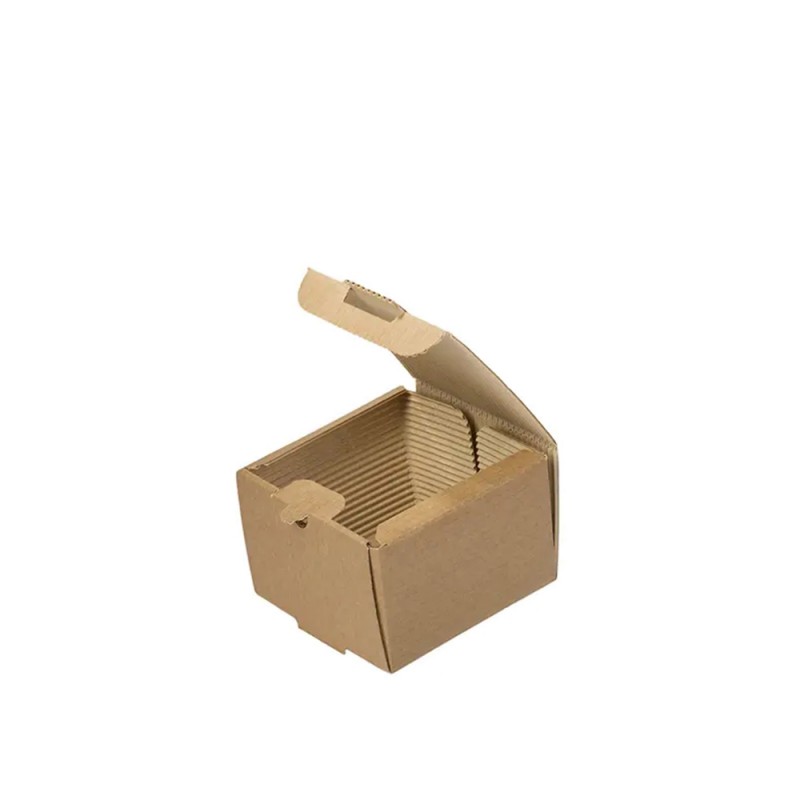 Κουτί Burger Τετράγωνο Χάρτινο Μ12.5xΠ13xΥ7cm 100Τμχ Κουτί Burger Τετράγωνο Χάρτινο Μ12.5xΠ13xΥ7cm 100Τμχ