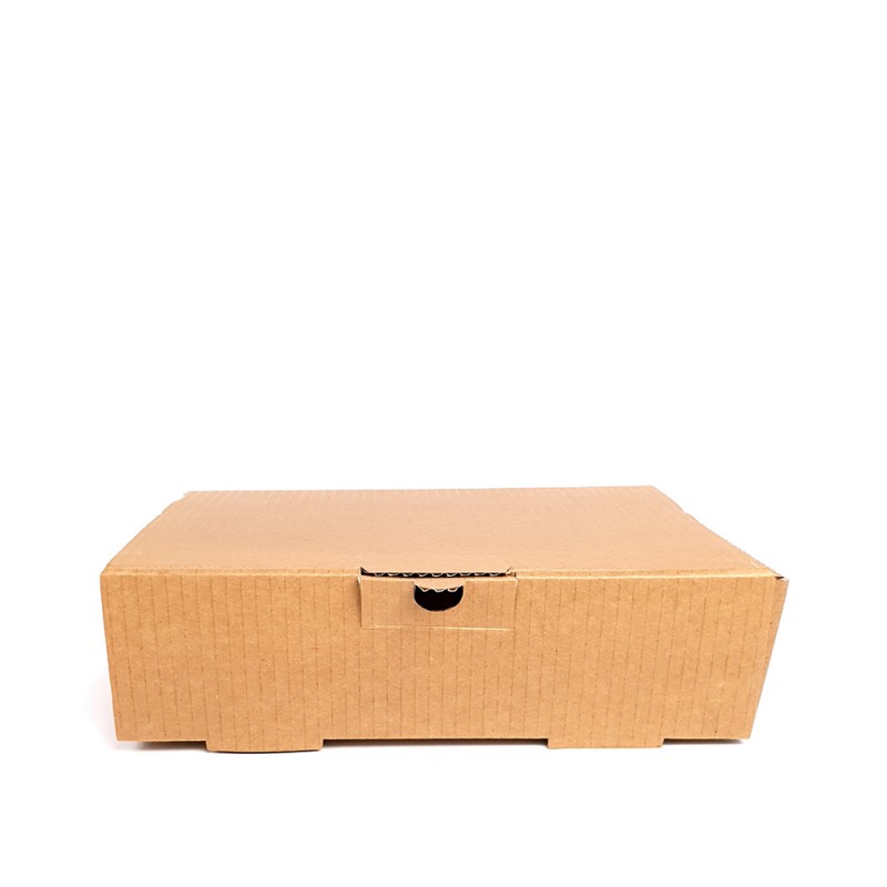 Κουτί Burger Χάρτινο Μ22xΠ18xΥ5.5cm 100Τμχ Κουτί Burger Χάρτινο Μ22xΠ18xΥ5.5cm 100Τμχ