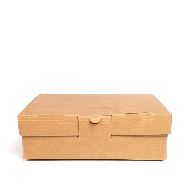 Κουτί Burger Χάρτινο Polykraft Natural Μ23.5xΠ16xΥ8cm 100Τμχ