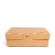 Κουτί Burger Χάρτινο Polykraft Natural Μ23.5xΠ16xΥ8cm 100Τμχ
