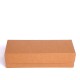 Κουτί Για Σουβλάκια Μικρό Χάρτινο Polykraft Natural Μ25xΠ9xΥ6.5cm 100Τμχ