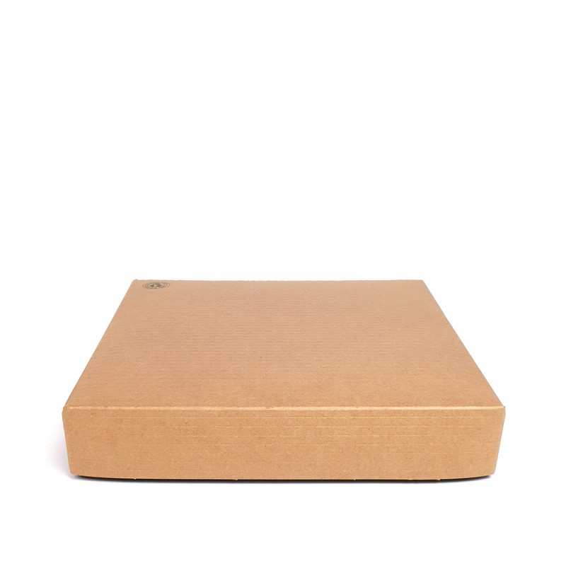 Κουτί Για Σκεπαστή Τετράγωνο Χάρτινο Polykraft Natural Μ22xΠ22xΥ4cm 100Τμχ Κουτί Για Σκεπαστή Τετράγωνο Χάρτινο Polykraft Natural Μ22xΠ22xΥ4cm 100Τμχ