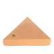 Κουτί Κρέπας Τρίγωνο Χάρτινο Polykraft Natural Μ25xΠ25xΥ4cm 100Τμχ