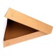 Κουτί Κρέπας Τρίγωνο Χάρτινο Polykraft Natural Μ25xΠ25xΥ4cm 100Τμχ