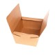 Κουτί Φαγητού X-Large Χάρτινο Polykraft Natural Easy Μ19.5xΠ13.8xΥ9cm 160Τμχ