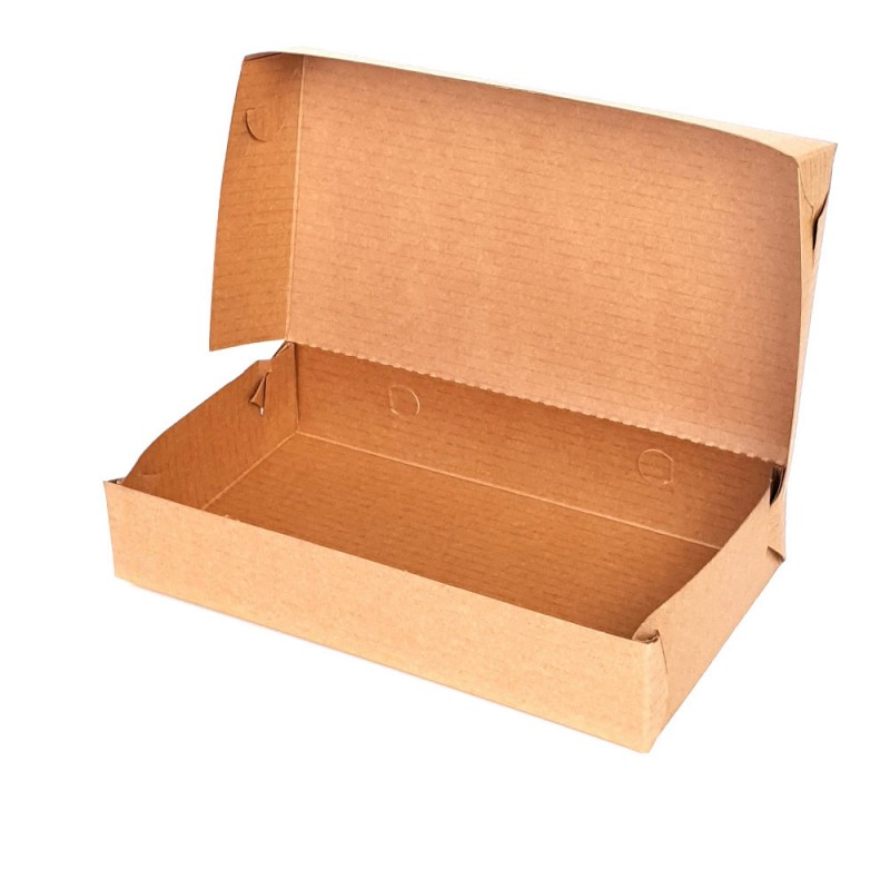 Κουτί Μερίδας Half Χάρτινο Polykraft Natural Μ22xΠ12xΥ4.5cm 100Τμχ Κουτί Μερίδας Half Χάρτινο Polykraft Natural Μ22xΠ12xΥ4.5cm 100Τμχ