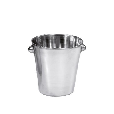 Παγοδοχείο Ανοξείδωτο Φ14xΥ14cm Με Πόμολο Παγοδοχείο Ανοξείδωτο Φ14xΥ14cm Με Πόμολο