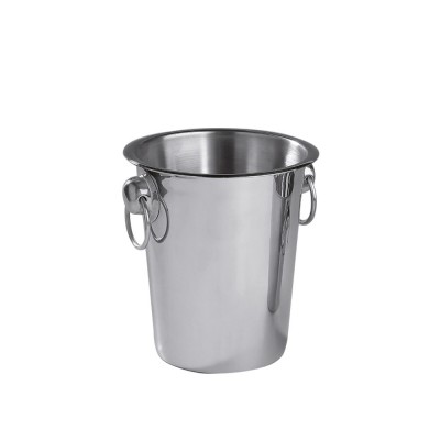 Παγοδοχείο Ανοξείδωτο Φ14xΥ14cm Με Κρίκους Παγοδοχείο Ανοξείδωτο Φ14xΥ14cm Με Κρίκους