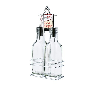 Σετ Λαδόξυδο 2 Θέσεων Γυάλινο 175ml Μ10.5xΠ5.6xΥ24cm Σετ Λαδόξυδο 2 Θέσεων Γυάλινο 175ml Μ10.5xΠ5.6xΥ24cm