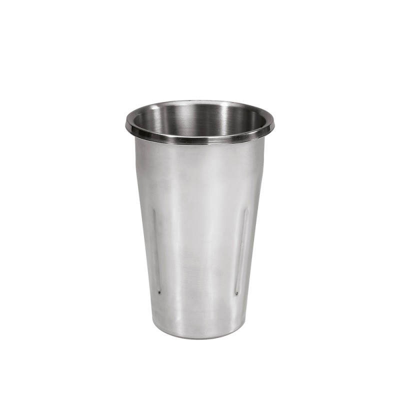Κύπελο Φραπιέρας Ανοξείδωτο 750ml Φ7.5xΥ17.5cm Με Χείλος