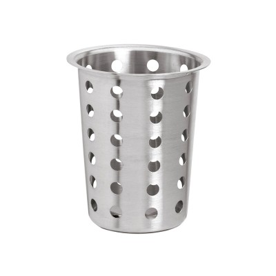 Κουταλοθήκη Κυλινδρική Ανοξείδωτη Φ11.5xΥ13cm