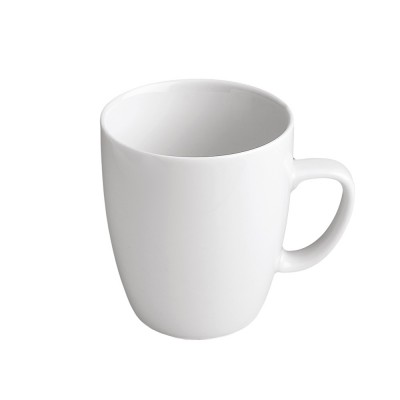 Κούπα Κωνική Πορσελάνινη 300ml Υ9.5cm Λευκή