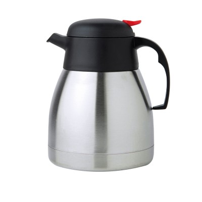 Κανάτα Θερμός Ανοξείδωτη 1lt Φ13xΥ22cm