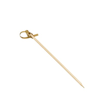 Ξυλάκι Φιόγκος Bamboo Μ12cm Συσκευασία 100Τμχ