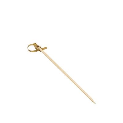 Ξυλάκι Φιόγκος Bamboo Μ9cm Συσκευασία 100Τμχ