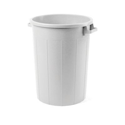 Κάδος Τροφίμων Με Καπάκι Πλαστικός 75lt Φ46xΥ63cm Λευκός Κάδος Τροφίμων Με Καπάκι Πλαστικός 75lt Φ46xΥ63cm Λευκός
